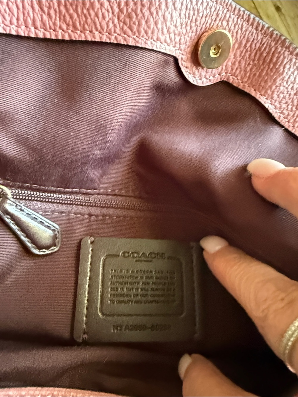 Coach Erin Peony Shoulder Bag, Coach Slim Envelope Peony Wallet & Coach Cosmetic - Picture 10 of 11